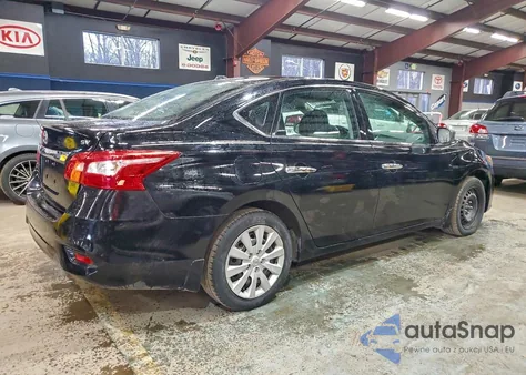 2017 Nissan Sentra S z USA, uszkodzony, nr VIN 3N1AB7AP0HL717583
